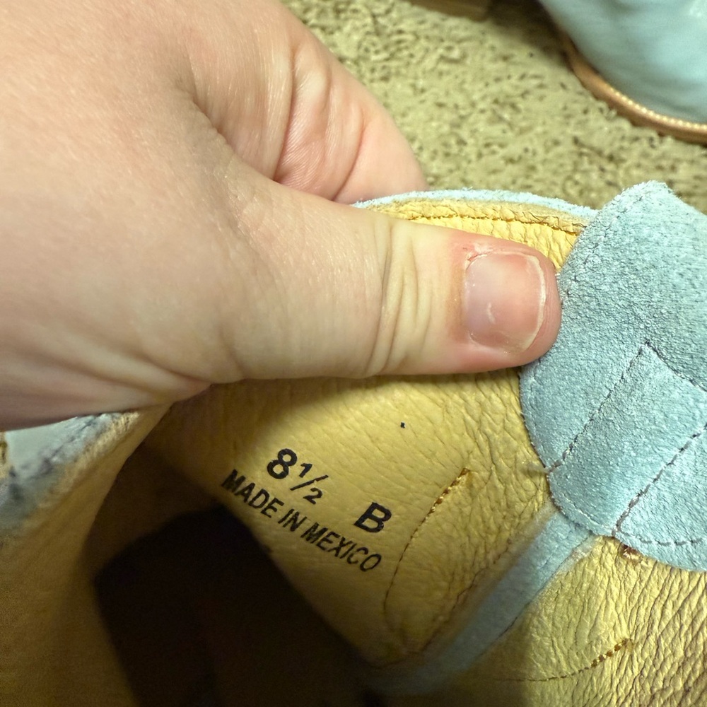 Idyllwind Light Blue Western Cowboy Boots - Picture 3 of 6